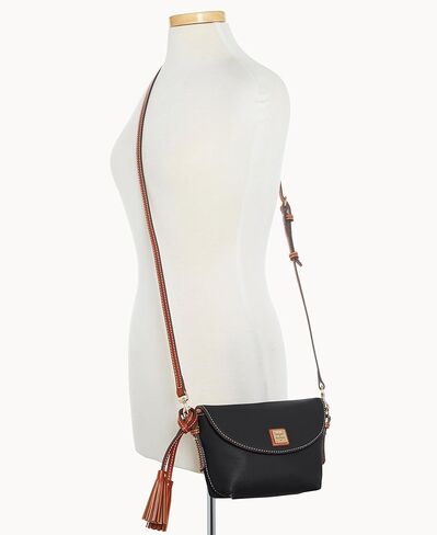 حقيبة يد Dooney & Bourke ، حقيبة سرج Crossbody Crossbody Pebble in Kuwait