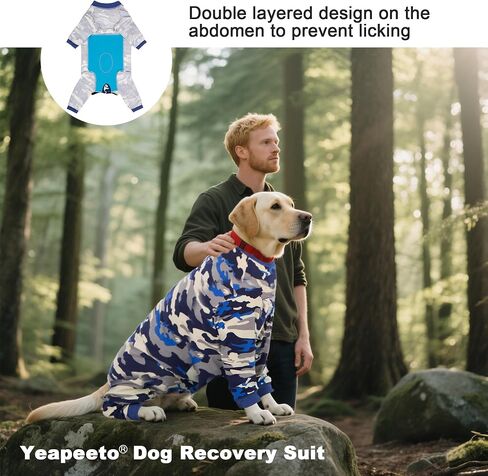 Dog Recovery Suit Full-Zipper After Post-Surgery Large Medium Dogs, Dog Bodysuit for Prevent Licking& Chewing Wounds Onesies Cone Alternative (Red, 4X-Large) in Saudi Arabia