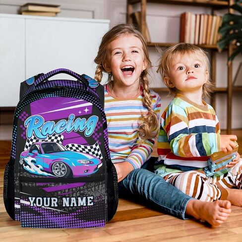 Car Backpack for School - 17 Inches Black Backpacks for Girls, Boys - Cool Bookbag for Highschool in Saudi Arabia