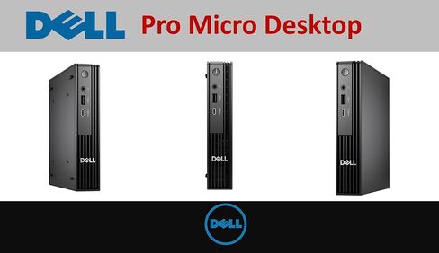Dell Optiplex 7020 Business Mini Desktop Display (Intel i5-14500T, Intel UHD 770 Shared, 16GB DDR5, 256GB M.2 PCIe SSD, WiFi 6E, Bluetooth, 90W PSU, RJ-45, 1 Display Port, HDMI, Win 11 Pro) in Kuwait