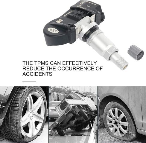 Findauto Original Equipment TPMS No Programming مطلوب 433 ميجا هرتز مراقبة ضغط الإطارات مستشعر متوافق مع 2005-2013 لكرايسلر 2008-2017 ل Dodge 56053031AD in Saudi Arabia