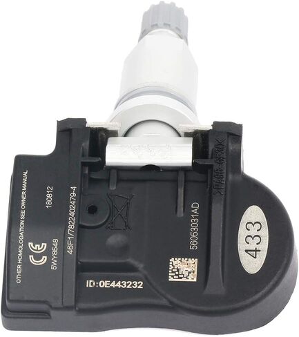 Findauto Original Equipment TPMS No Programming مطلوب 433 ميجا هرتز مراقبة ضغط الإطارات مستشعر متوافق مع 2005-2013 لكرايسلر 2008-2017 ل Dodge 56053031AD in Saudi Arabia