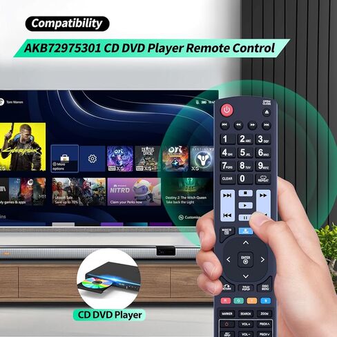 AKB74095511 Replace Remote Control for LG SoundPlate Home Theater System S45A1-D LAB540W S54A2-D LAB550W LAD650W LAB550H in Kuwait