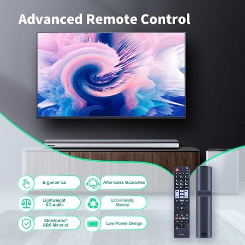 AKB74095511 Replace Remote Control for LG SoundPlate Home Theater System S45A1-D LAB540W S54A2-D LAB550W LAD650W LAB550H in Kuwait