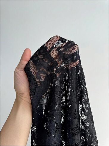 Women's Y2k Plus Size Lace Baggy Pants Side Striped Sheer Mesh Elastic Waist Wide Leg Track Pants in Saudi Arabia