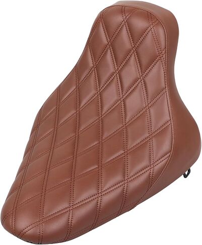 Driver Rider Solo Seat For Harley Fat Boy Night Train Heritage Softail FLSTN 2000-2007 FXST 2000-2005,White Stitch in Kuwait