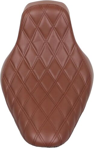 Driver Rider Solo Seat For Harley Fat Boy Night Train Heritage Softail FLSTN 2000-2007 FXST 2000-2005,White Stitch in Kuwait