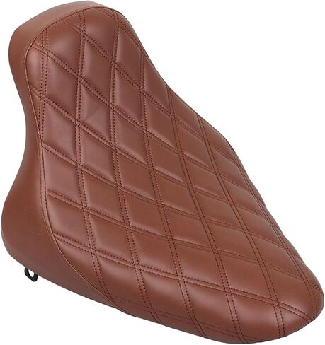 Driver Rider Solo Seat For Harley Fat Boy Night Train Heritage Softail FLSTN 2000-2007 FXST 2000-2005,White Stitch in Kuwait