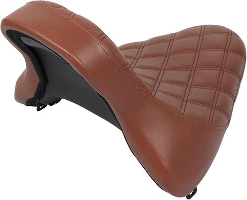 Driver Rider Solo Seat For Harley Fat Boy Night Train Heritage Softail FLSTN 2000-2007 FXST 2000-2005,White Stitch in Kuwait