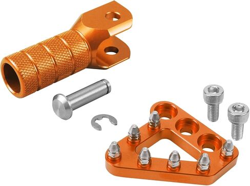 NICECNC Motorcycle Shift Lever Tip Aluminum Compatible with KTM 125-530cc 2004-15,690 SMC 2008-09 690 SUPERMOTOR 2008 690 ENDURO 2008-09 690 DUKE 2008-09 950 SUPERENDUROR 2007-09,See fitment in Saudi Arabia
