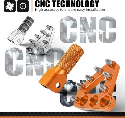 NICECNC Motorcycle Shift Lever Tip Aluminum Compatible with KTM 125-530cc 2004-15,690 SMC 2008-09 690 SUPERMOTOR 2008 690 ENDURO 2008-09 690 DUKE 2008-09 950 SUPERENDUROR 2007-09,See fitment in Saudi Arabia