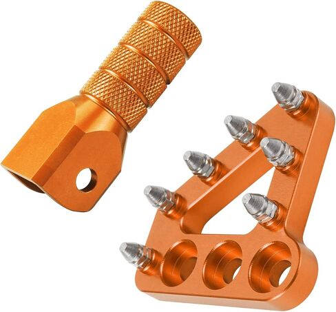 NICECNC Motorcycle Shift Lever Tip Aluminum Compatible with KTM 125-530cc 2004-15,690 SMC 2008-09 690 SUPERMOTOR 2008 690 ENDURO 2008-09 690 DUKE 2008-09 950 SUPERENDUROR 2007-09,See fitment in Saudi Arabia
