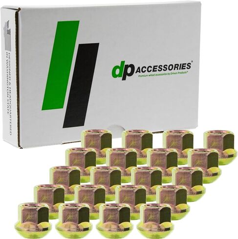 DPAccessories Zinc Lug Nuts - Compatible Replacement for Porsche - N-020-112-1, 900-182-001-01 - for Factory/OEM Steel Wheels - Set of 20 - LOR2B8CZOGD05020 in Kuwait