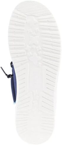 HEYDUDE Wally Funk Jersey Jacquard Peacoat Blue/Multi 14, Mens Shoes, Slip-on Loafers, Comfortable & Light-Weight in Kuwait