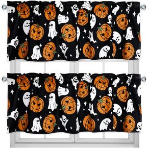 2 Pack Patriotic Curtain Valance for Windows 4th of July Independence Day Valances Red White Blue Star Rod Pocket Short Curtain Window Treatments for Home Kitchen Windows Decor 54 x 18 Inch in Kuwait