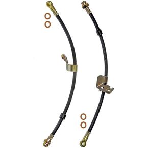 Front Brake Hose - Set of 2 Brake Hose Front Left and Right Brake Line Hose Kit for Avenger 2008-2014 for Caliber 2007-2012 for Jeep Compass 2007-2017 for Jeep Patriot 2007-2017 in Kuwait