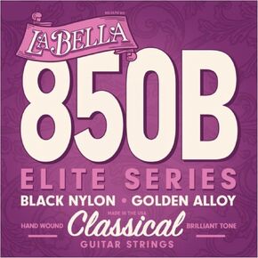 سلسلة جيتار كلاسيكية من La Bella 850 Elite من النايلون الذهبي وسبائك ذهبية in Kuwait