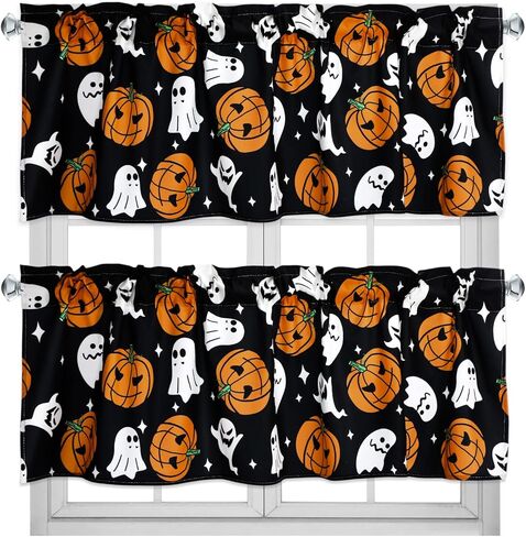 2 Pack Patriotic Curtain Valance for Windows 4th of July Independence Day Valances Red White Blue Star Rod Pocket Short Curtain Window Treatments for Home Kitchen Windows Decor 54 x 18 Inch in Kuwait