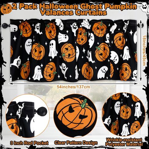 2 Pack Patriotic Curtain Valance for Windows 4th of July Independence Day Valances Red White Blue Star Rod Pocket Short Curtain Window Treatments for Home Kitchen Windows Decor 54 x 18 Inch in Kuwait