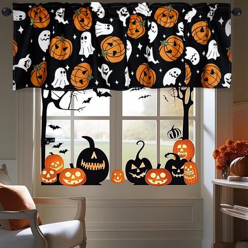 2 Pack Patriotic Curtain Valance for Windows 4th of July Independence Day Valances Red White Blue Star Rod Pocket Short Curtain Window Treatments for Home Kitchen Windows Decor 54 x 18 Inch in Kuwait