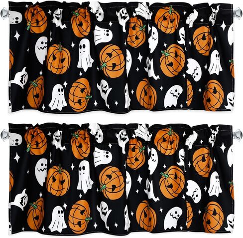 2 Pack Patriotic Curtain Valance for Windows 4th of July Independence Day Valances Red White Blue Star Rod Pocket Short Curtain Window Treatments for Home Kitchen Windows Decor 54 x 18 Inch in Kuwait