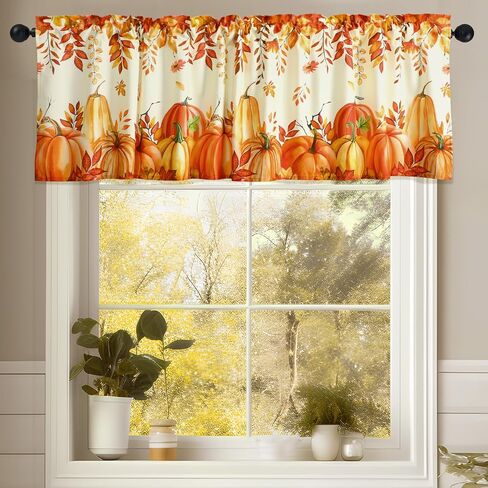 2 Pack Patriotic Curtain Valance for Windows 4th of July Independence Day Valances Red White Blue Star Rod Pocket Short Curtain Window Treatments for Home Kitchen Windows Decor 54 x 18 Inch in Saudi Arabia