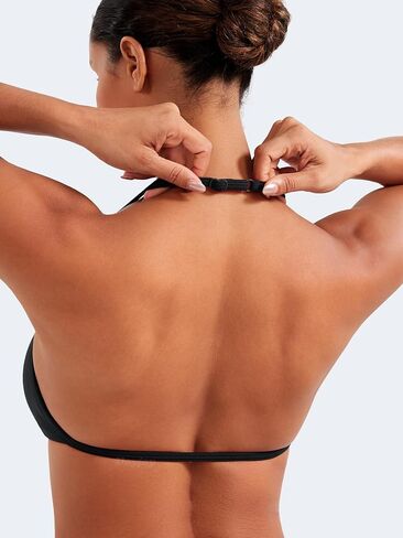 Voyjoy Impact Strappy Sports Bra قابلة للتعديل تجريب صالة الألعاب الرياضية Yoga Bra Top للنساء in Saudi Arabia