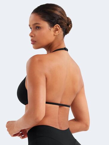 Voyjoy Impact Strappy Sports Bra قابلة للتعديل تجريب صالة الألعاب الرياضية Yoga Bra Top للنساء in Saudi Arabia