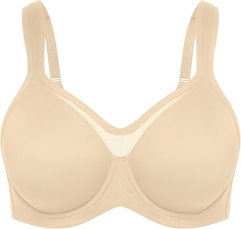 Minimizer Bras for Women Full Coverage Womens T-Shirt Unlined Bra with Underwire for Heavy Breast in Saudi Arabia