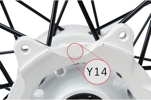 Tusk Impact Wheel Bearing and Seal Kit - Front Y14 Hub Compatible with Yamaha YZ250 1999-2025/YZ250F 2001-2025 in Saudi Arabia