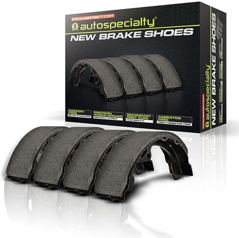 Power Stop B141 Front/Rear Autospecialty Brake Shoes For Fleetline, Fleetmaster, Special Deluxe, Truck 1942-1950/Bel, Fleetline, Fleetmaster, Special Deluxe [Model Specific] in Saudi Arabia