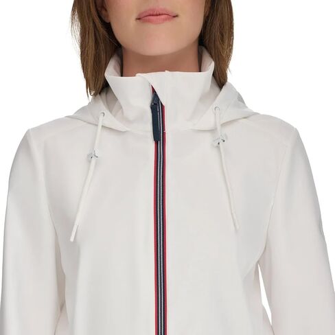 Tommy Hilfiger Women’s Lightweight Stand Collar Windbreaker (Navy,Large) in Kuwait