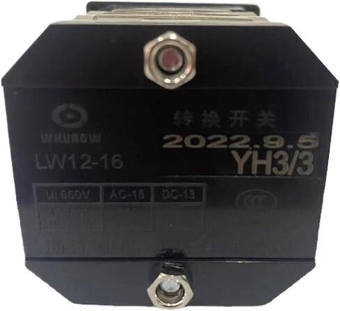 LW12-16YH3/3 Rotary CAM تغيير التبديل 12 المحطات 4 مواضع تحويل الجهد استخدام للسيطرة على المحرك 5.5kW in Saudi Arabia