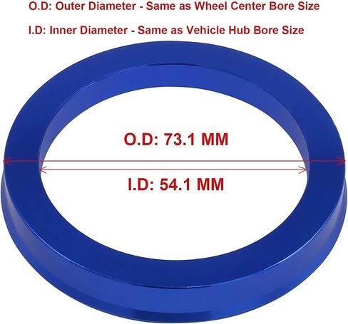 71.5 to 84.1 Hub Centric Rings (Pack of 4) Aluminium Alloy Wheel Center Rings Hubrings 84.1 to 71.5 ID=71.5mm OD=84.1mm in Saudi Arabia