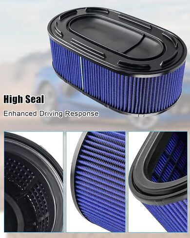 مرشح الهواء الجاف نانو ملاءمة لشيفروليه كورفيت C8 Stingray Attack Blue Z51 LT2 ، مرشح الهواء استبدال 41100010 in Saudi Arabia