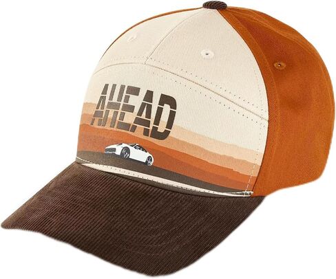 Porsche Ahead Baseball Hat in Orange in Saudi Arabia