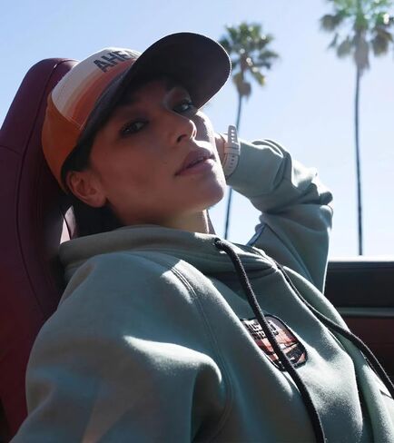 Porsche Ahead Baseball Hat in Orange in Saudi Arabia