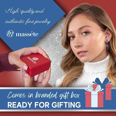 أقراط حلقية من الفضة الإسترليني متقاطعة مع ألماس مقلد غضروف الأذن للآذان غير المثقوبة in Kuwait