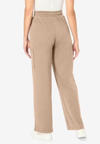 Woman Within Plus Size Knit Pull-On Drawstring Cargo Pants in Saudi Arabia