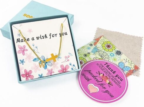 قلادة قلادة مملوءة بالذهب 14K مطلي بالذهب للنساء مع خطاب أولي - مجوهرات دينية أنيقة لهدايا عيد الأم من ابن الابنة ، سلسلة قلادة قابلة للتعديل in Kuwait