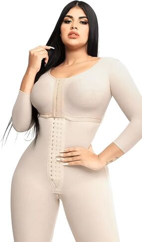 Forma Tu Cuerpo ، Faja Colombiana ، Faja Pacifica Fullshaper مع حمالة صدر و 3 خطافات ، بعد الجراحة استعادة in Kuwait