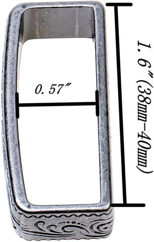 Belt Loop Keeper 1 1/2" (38mm-40mm) Western Leather Belt Buckle Accessories in Kuwait