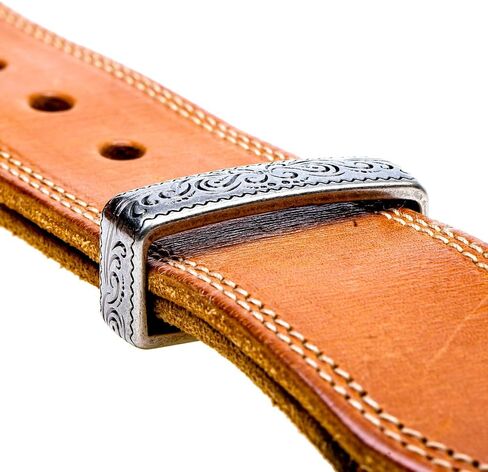 Belt Loop Keeper 1 1/2" (38mm-40mm) Western Leather Belt Buckle Accessories in Kuwait