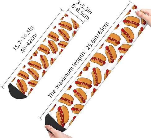 Unisex Trendy Novelty Crew Socks Casual Funny Crazy Dress Socks in Saudi Arabia