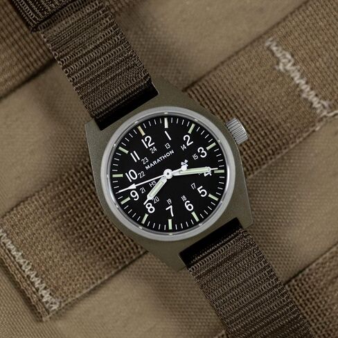 Marathon 34mm General Purpose Mechanical (GPM) Wrist Watch with Tritium - WW194003 in Saudi Arabia