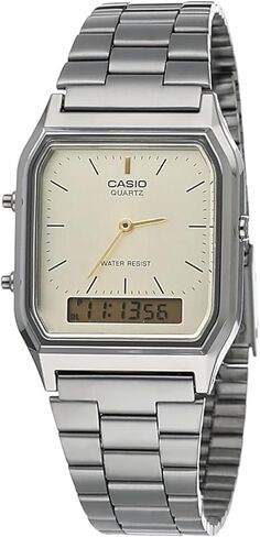 Casio التناظرية الرقمية الأزياء الكوارتز رجال خمر كاسيو AQ-230GG-9A in Saudi Arabia