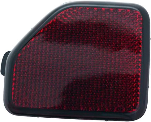 KarParts360 For Jeep Wrangler 2018-2024 Bumper Reflector Driver Side | Rear | CAPA Certified | For Molded Bumper | Replacement For CH1184108, CH1184108C | 68281937AB in Saudi Arabia
