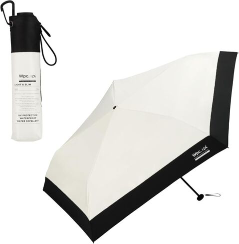دبليو. Iza Light & Slim Parasol ، مظلة قابلة للطي ، تعتيم تمامًا ، لكل من الأيام المشمسة والممطرة ، الأشعة فوق البنفسجية ، للجنسين ، الرجال ، المرأة ، كبيرة ، خفيفة الوزن ، طارد الماء ZA007 in Saudi Arabia