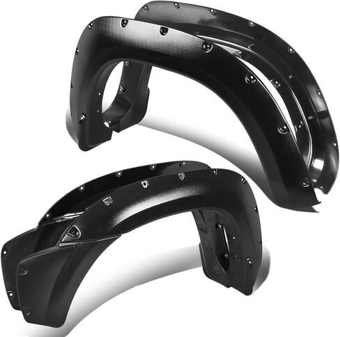 Pocket Style Rivet Fender Flares Fit For 2012-2015 T0Y0TA Tacoma 73.5 Fleetside Bed in Kuwait