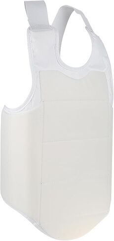 Unisex Taekwondo Karate Chest Guard Vest, Medium Size - Boxing Karate Breast Protector - , Breathable, WearResistant with Adjustable Straps for Adults and Children in Saudi Arabia